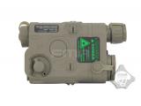 FMA PEQ 15 Battery Case + Green Laser FG TB546